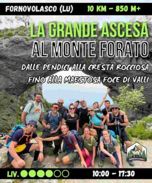 La Grande Ascesa al Monte Forato in un anello di cresta - sab 06/12