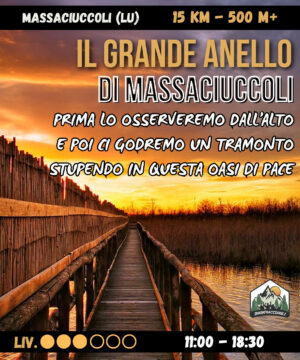 Massaciuccoli Wild: tra Oasi, panorami e antiche rovine romane - dom 07/12