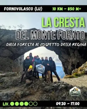 La cresta del Monte Forato: sospesi tra montagne e cielo - dom 19/04