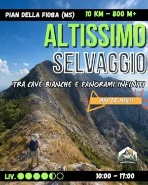 Altissimo Selvaggio - tra cave bianche e panorami infiniti - dom 26/04