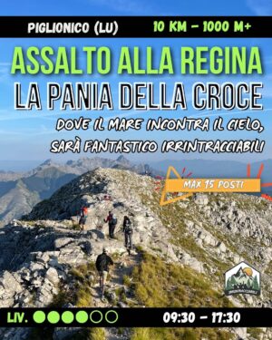Apuane: alla conquista della REGINA dalla Borra di Canala - sab 16/05