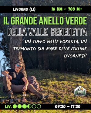 Un tuffo in foresta, un tramonto sul mare...la Valle Benedetta a Livorno - sab 30/05