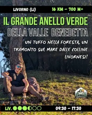 Un tuffo in foresta, un tramonto sul mare...la Valle Benedetta a Livorno - sab 30/05