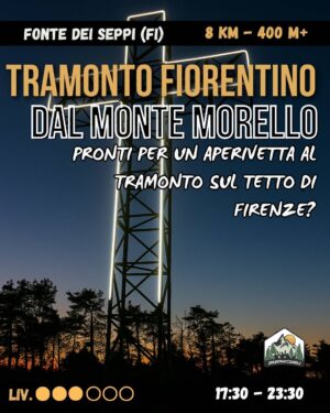 Tramonto fiorentino dal Monte Morello - sab 06/06