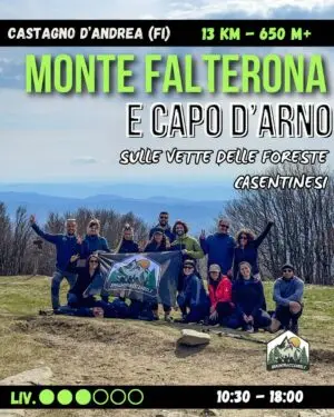 Sulle Vette Appenniniche delle Foreste Casentinesi: Falterona, Bocca d’Arno e Lago degli Idoli - dom 14/06