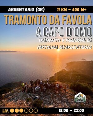 A Strapiombo sul Mare – Tramonto a Capo d'Omo - sab 13/06