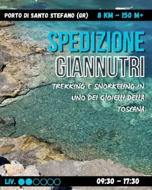 Spedizione GIANNUTRI - Bagno, Trekking e Snorkeling - sab 18/07