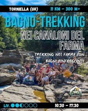 Bagno Trekking nei Canaloni del Farma - dom 07/06