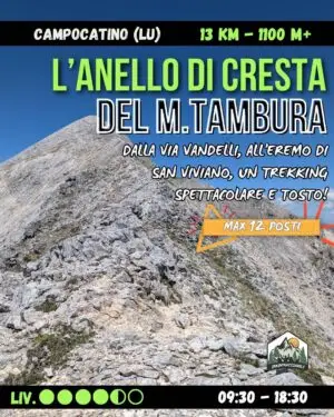 Il Grande anello di cresta (e non solo) del Monte Tambura - sab 20/06