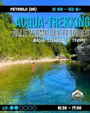 Acqua Trekking al Petriolo e bagno alle Terme - dom 19/07