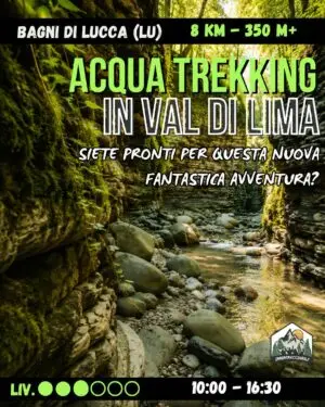 Scesta Canyon Adventure: Acquatrekking Selvaggio nel Cuore della Val di Lima - dom 30/08