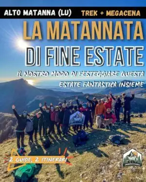 MATANNATA IRRINTRACCIABILI: il nostro evento di fine estate con cena e Trek! - sab 19/09