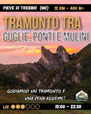 Guglie, Ponti e Mulini: Tramonto al Parco dei Sassi di Roccamalatina - sab 12/09