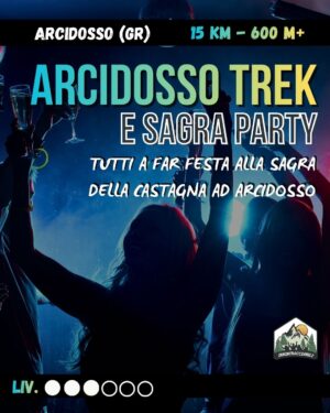 Arcidosso trek al tempio Tibetano e Sagra Party - sab 24/10