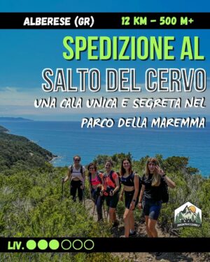 Spring Vibes in Maremma: pranzo alla Cala Salto del Cervo e Torri Costiere - dom 04/10
