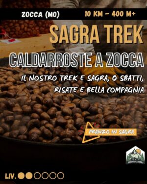 Trekking e Caldarroste: Spedizione alla Sagra della Castagna di Zocca – dom 11/10
