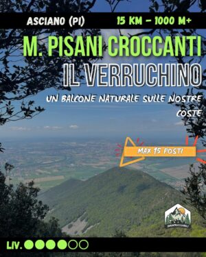 Anello croccante dei monti pisani, il Verruchino un balcone sulla costa - sab 28/11