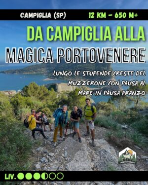 Da Campiglia alla magica Portovenere: il respiro del mare - sab 21/11