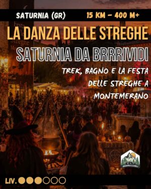 LA DANZA DELLE STREGHE: Saturnia da Brrrividi – sab 31/10