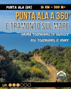 Punta Ala a 360°: Sospesi sul suo "Crinale" e tramonto in spiaggia - dom 29/11