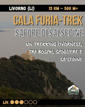 CALAFURIA-TREK: Un trekking livornese, tra boschi, scogliere e salsedine - dom 8/11
